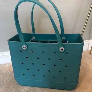 BOGG BAG Blue Tote Stylish and Water-Resistant